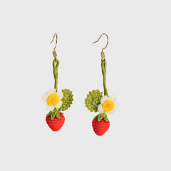 Strawberry earrings