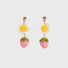 Strawberry earrings