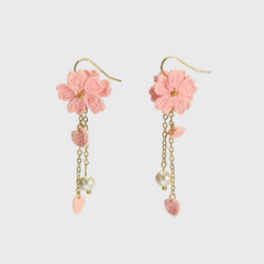 Delicate cherry blossom earrings