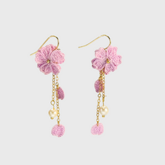 Delicate cherry blossom earrings