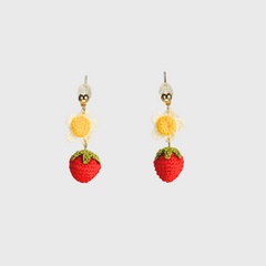 Strawberry earrings