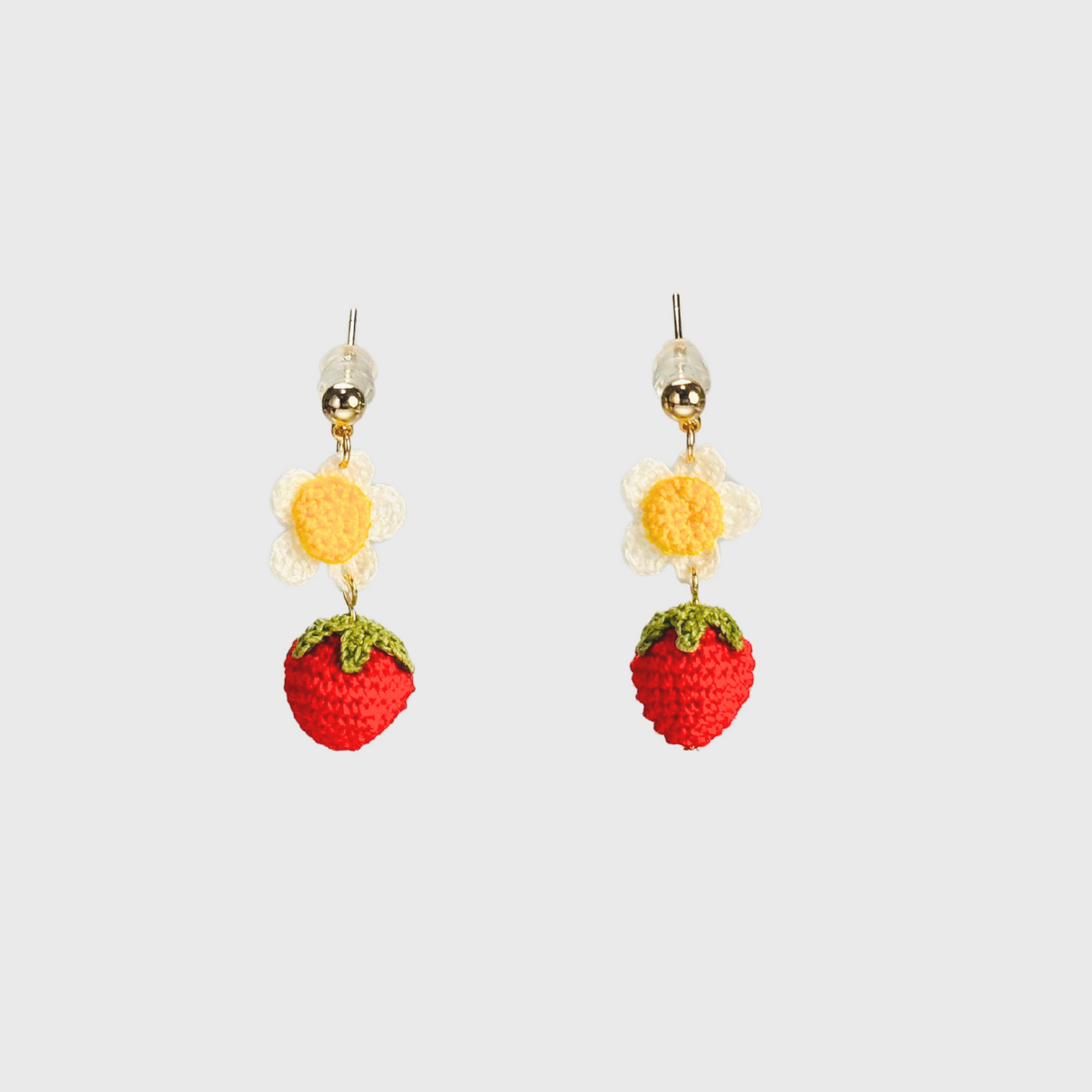 Strawberry earrings